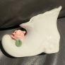 Vintage Victorian porcelain ladies' shoe ornament Image 4