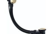 Brushed Brass Bath waste