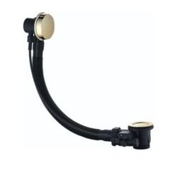Brushed Brass Bath waste