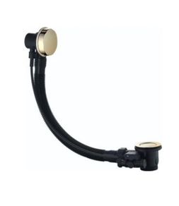 Brushed Brass Bath waste