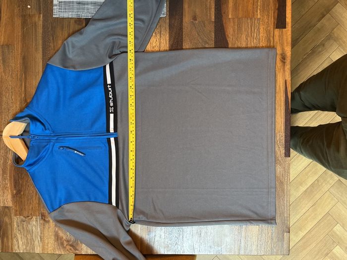 Stuburt active tech half zip (mint)