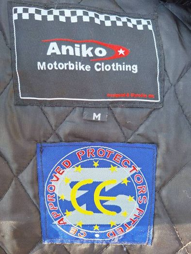Aniko armoured motorcycle jacket.