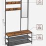 New Large Coat Rack + Mirror - FREE P&P Image 7