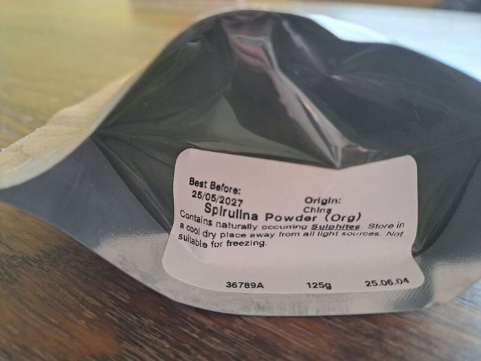 Spirulina powder