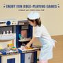 Kitchen Playset Kids Pretend Cooking Play Toy 74 Piece Accessories Image 7