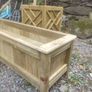Long Rustic Style Planter Image 3