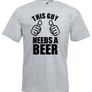 This Guy Needs A Beer  Mens funny t-shirt tee top shirt Image 3