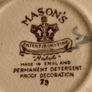 Mason.d Patent Ironstone China Mabol England Set Of 2 Saucer Image 7