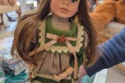 Porcelain vintage doll