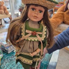 Porcelain vintage doll