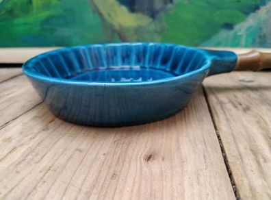 Schramberg, pottery skillet, vintage German pottery