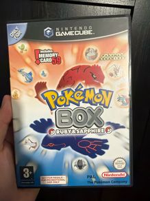 Pokemon Box: Ruby and Sapphire Gamecube w/ Manual