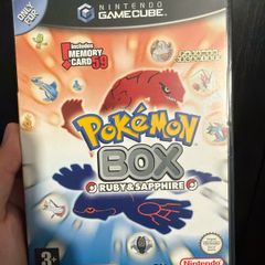 Pokemon Box: Ruby and Sapphire Gamecube w/ Manual
