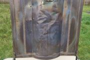 Antique fireplace screen