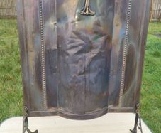 Antique fireplace screen
