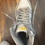 Grey white and orange Jordan's Image 2