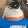Cream and black adidas samba size 4.5 in box Image 6