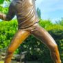 Banksy "Flower Thrower" - Bronze, Marble, Signed Image 5