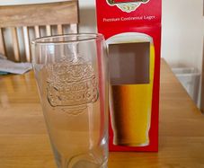 Stella Artois pint glasses
