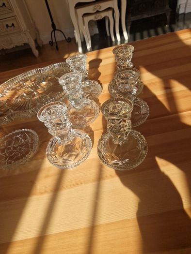 set of crystals