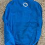 A blue bugaboo footmuff and apron Image 2