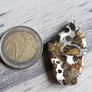 Meteorite Pallasite in epoxy resin Image 2