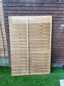Garden fence panel W 15cm H 151cm