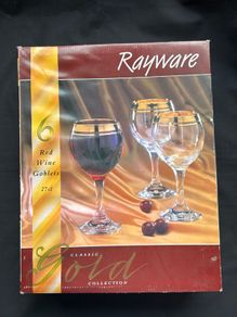 Rayware Red Wine Glasses (6)