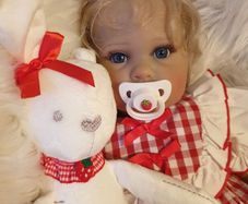 Reborns By Laura.  Stunning 23inch, 7lb Reborn Doll.  Welcome To View