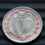 Ireland 1986 5P ERROR (errors)  Irish coin Image 4