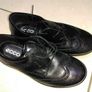 Ecco Junior Black Leather Boys / School Shoes, 4 UK / 37 EU Image 2