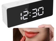 main image for ad New Digital LCD Large Display Alarm Clock Mirror Lamp Face Home Tool #1426