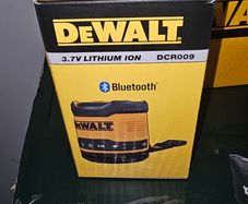 DeWalt DCR009 USB Rechargeable Compact Bluetooth Speaker