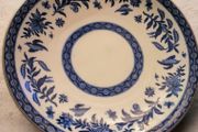 Antique Victorian Coalport Belfort Flow Blue Dinner Plate 1871 Mint Condition