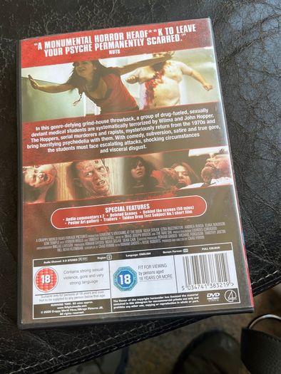 Two Classic Horror DVDs Someones knocking on my door and Friday 13th