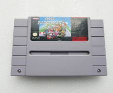 authentic Super Mario Kart cartridge for the Super Nintendo Entertainment System (SNES)