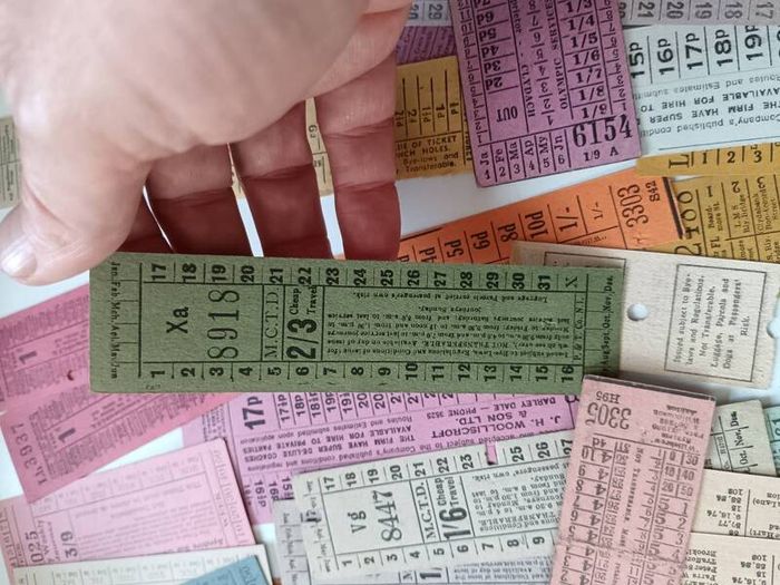 Vintage Transportation Ticket Collection