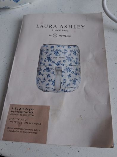 Air Fryer 4.5l - Laura Ashley