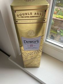 Dewar's 15 year aged Metal Box