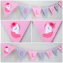 Eco-Friendly Personalised Cotton Bunting Made to Order Image 3
