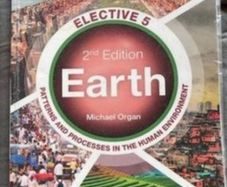 Leaving Cert geography book.  Human Geography Elective 5.