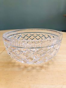 Vintage Waterford Crystal Fruit Bowl