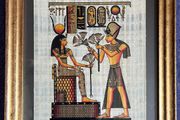 Egyptian Golden Print, 52cm x 44cm