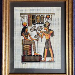 Egyptian Golden Print, 52cm x 44cm