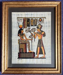 Egyptian Golden Print, 52cm x 44cm