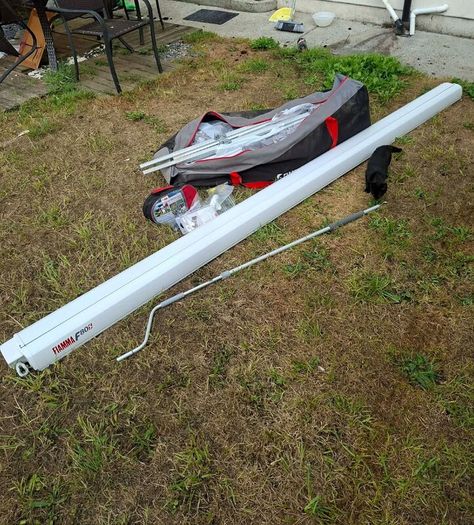 Fiamma f80s awning complete  with walls that you c