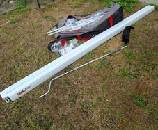 Fiamma f80s awning complete  with walls that you c