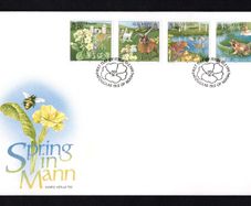 1997 Isle of Man Spring in Man Commemorative Stamps First Day Cover (FDC)