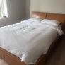 solid wood super king bed frame Image 2