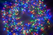 Christmas Tree Cluster Lights 480 LED Multicoloured 6m
